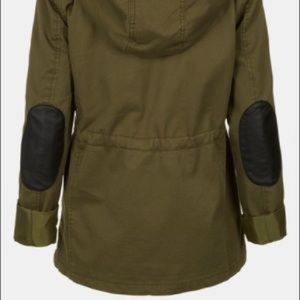 Army green light jacket